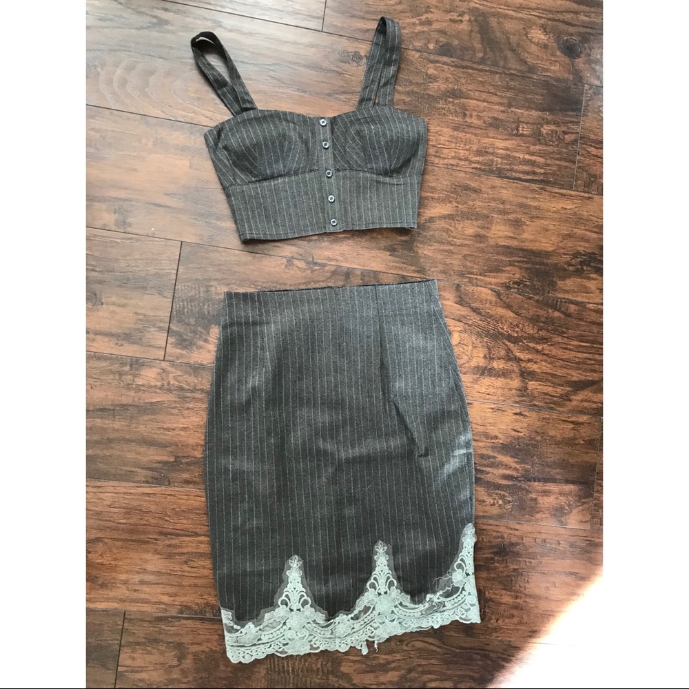 Retro grey set purchased from Le Palais Vintage(M) - Picture 2 of 2